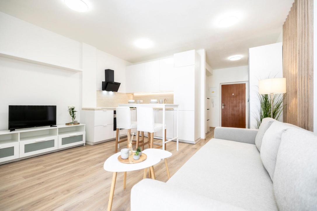 Alure Residences 2 & 24H Self Check-In, Parking In The Garage In The Apartment Building Included, New Building, Terrace, Green Location With A Forest Park With A Lake, Children'S Playground บันสกาบิสตรีตซา ภายนอก รูปภาพ